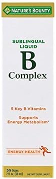 Nature'S Bounty Vitamin B Complex Sublingual Liquid 2 Oz