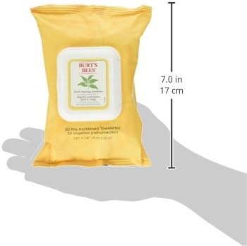 Burt's Bees Puryifying facial towelettes with White Tea Extract all skin types, 30 Count : Amazon.co.uk: Beauty