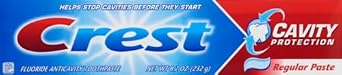 Crest Cavity Protection Toothpaste Regular Paste - 8.2 Oz