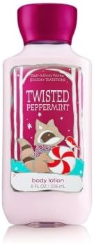Bath And Body Works Twisted Peppermint Body Lotion 8 Oz / 236 Ml (Holiday Traditions)