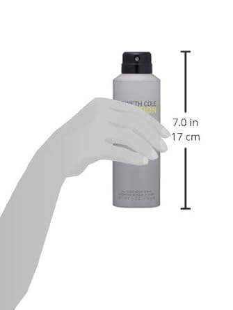 Kenneth Cole Reaction All Over Body Spray For Men, Notes Of Juicy Lime, Crisp Green Apple, Patchouli, Citrus Green Woody Fragrance, Fresh & Energetic Scent, 6 Oz : Beauty & Personal Care