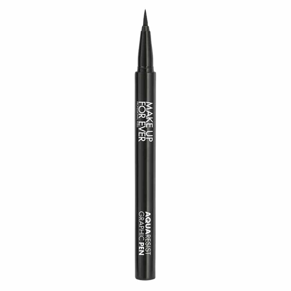 Make Up For Ever Aqua Resist Graphic Pen - Black For Women - 0.01 Oz Eyeliner Pen : Beauty & Personal Care