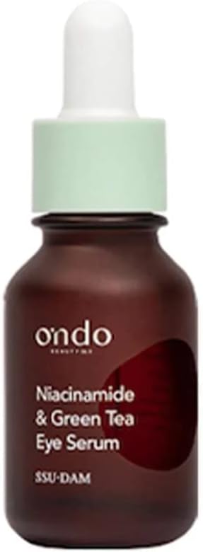 Ondo Beauty 36.5 Niacinamide & Green Tea Eye Serum, Eye Contour Serum With Green Tea And Niacinamide, 15 Ml