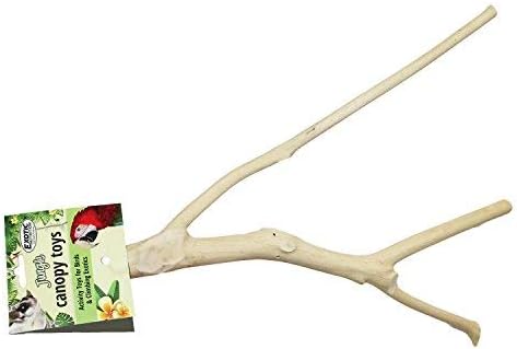 Multi-Branch Perch (Large) - Durable Natural Climbing Branch Perch Cage Accessory - Sugar Gliders, Squirrels, Prairie Dogs, Degus, Marmosets, Monkeys, Parrots, Birds, Rats, Reptiles, Amphibians