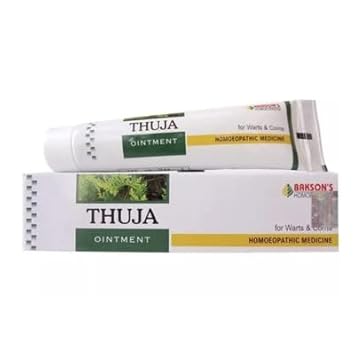 Blushdreams Bakson'S Thuja Ointment 25G - For Dry Skin And Brown Spots : Health & Household