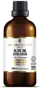 Amphora Aromatics COSMOS Organic Extra Virgin Olive Oil 100ml : Amazon.co.uk: Grocery