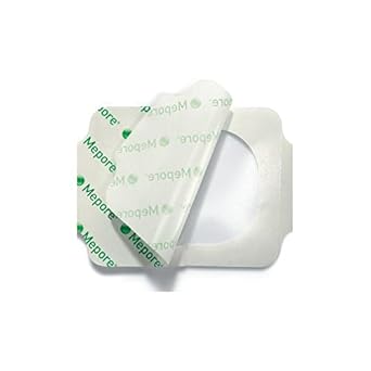 Mepore 272500 Film Dressing, Vapour-Permeable Adhesive Film Sterile, 10 Cm X 25 Cm (Pack Of 20)