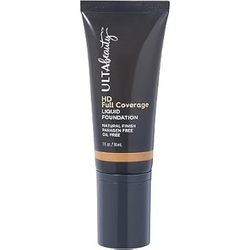 Ulta Beauty Hd Full Coverage Liquid Foundation (Deep Cool) : Beauty & Personal Care