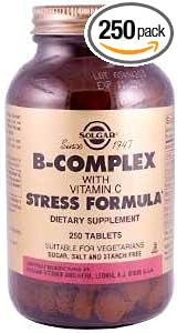 B-Complex w/ Vitamin C Stress Formula 250