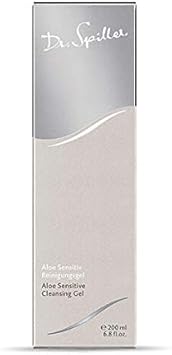 Dr. Spiller - Aloe Sensitive Cleansing Gel | Moisturising | Cleans Pore Deep | Reduces Redness & Irritation | Foaming Texture | Soft Skin Feel | 200 Ml