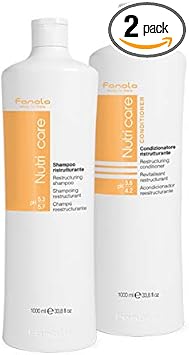 Fanola Official Nutricare Shampoo & Conditioner Set 1000Ml
