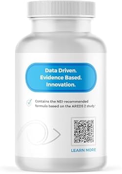 Areds 2 Eye Vitamin & Mineral Supplement For Ocular Health, Lutemax 2020 With Natural Eye Institute Areds 2 Study Ingredients Lutein, Vitamin C, & Zeaxanthin, 120 Mini Softgels