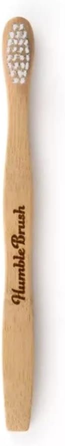 The Humble Co. - Brush Kids Mix - Ultra Soft Toothbrush - Developed By Dentists - Designed In Sweden - Plant-Based Materials - 100% Biodegradable Bamboo Handle For Eco-Friendly Oral Care