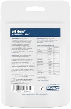 Dr.Vegan | Ph Hero® | Supports Balanced Vaginal Flora | 50Bn Cfu | Cranberry | Sea Buckthorn | Prevents Utis And Infections