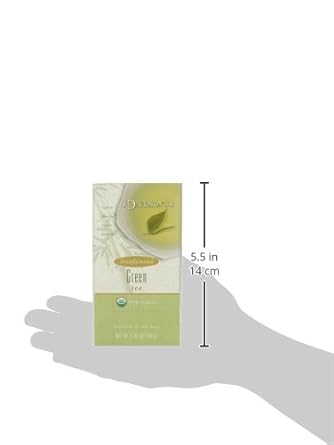 Davidson'S Organics, Decaffeinated Green, 25-Count Tea Bags, Pack Of 6