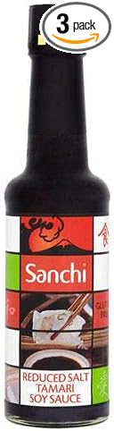 Three Packs Of Sanchi Tamari Reduced Salt 150Ml