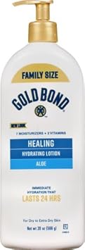 Gold Bond Ultimate Healing Skin Therapy Lotion Family Size, Aloe, 20 Ounce