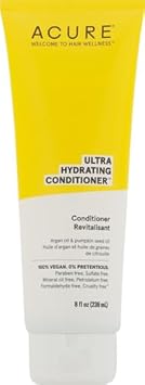 Acure Ultra Hydrating Conditioner | 100% Vegan | With Argan & Pumpkin | 8 Fl Oz