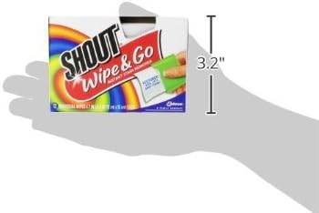 Shout Wipe & Go Instant Stain Remover Wipes, 12 CT (12 Pack of 12), Multi : Health & Household