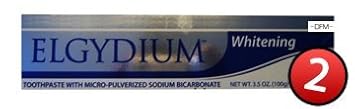 Elgydium Whitening Anti-Plaque Toothpaste - 2 Tubes : Tooth Whitening Products : Health & Household