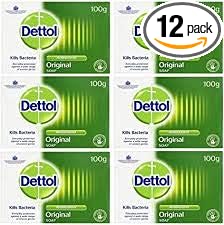 6 x Dettol Orginal Soap Twin Pack 2 x 100g : Amazon.co.uk: Beauty