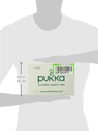 Pukka Supreme Matcha Green, Organic Herbal Tea, 20 individually wrapped Tea Bags, 6 Count : Grocery & Gourmet Food