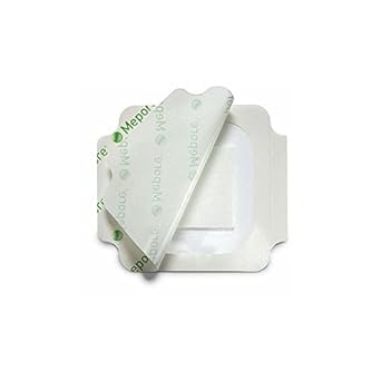 Mepore 275300 Film And Pad Dressing, Vapour-Permeable Adhesive Film With Absorbent Pad Sterile, 5 Cm X 7 Cm ((Pack Of 85)