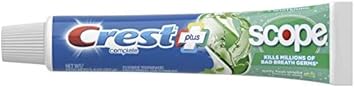 Crest + Scope Complete Whitening Toothpaste Minty Fresh - 5.4 Oz (153 G) - Pack Of 2