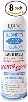 Ebin New York Wonder Lace Melt Aerosol Spray (Sports Edition, 180Ml)