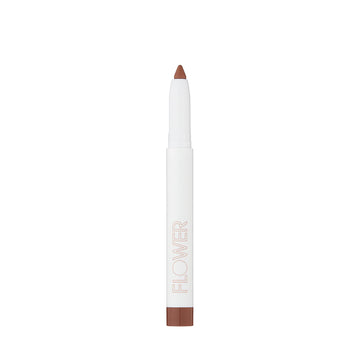 Flower Beauty By Drew Barrymore Scribble Stick Lip Liner + Eyeliner - Smooth Application + Blendable - 2-In-1 Lip + Eye Liner (Caramel)