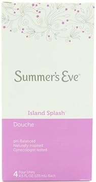 Summer's Eve Extra Cleansing Douche Vinegar & Water 4.5 Ounces Bottles (Pack of 3)