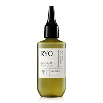 Ryo Root:Gen Hair Strength Care Scalp Essence - Scalp Nourishing Treatment with Panax Ginseng and Camellia Sinensis Leaf Extracts, 99.1% Natural Ingredients