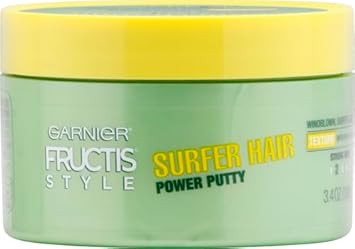 Garnier Fructis Style Surfer Hair Power Putty, 3.4 Oz, 1 Count (Packaging May Vary)