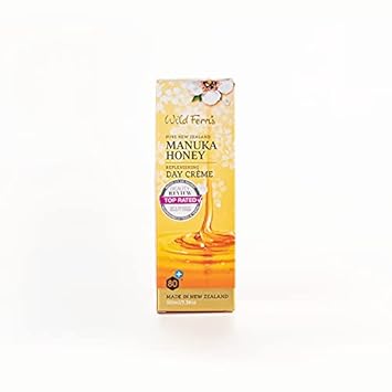 Wild Ferns Manuka Honey Replenishing Day Crème, 99% Natural, 100Ml