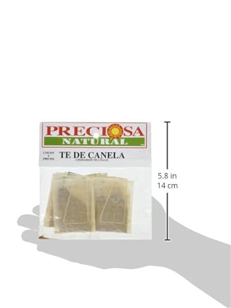 PRECIOSA H Canella Tea Bag, 6 Count (Pack of 12) : Grocery & Gourmet Food
