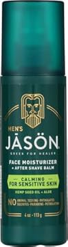 Jason Men'S Calming Lotion And Aftershave Balm, 4 Oz