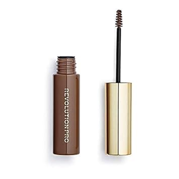 Revolution Pro Brow Volume Sculpt Gel, Warm Brown, Gel Formula With Intense Pigment, For Natural Looking Brows, Vegan & Cruelty-Free, 0.19 Fl Oz