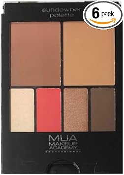Mua Make Up Academy Colour & Contour Palette Sundowner