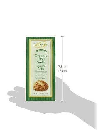 Garvey's Organic Traditional Irish Soda Bread Mix, 16 Ounce, (Pack of 2)