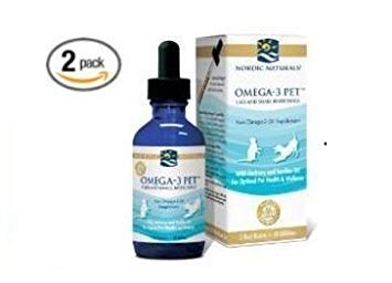 Nordic Naturals - Omega-3 Pet (Cats and Small Breed Dogs) - 2oz (2 Pack) : Pet Supplies