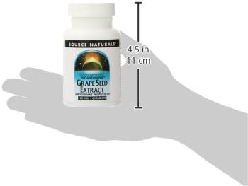Source Naturals Grape Seed Extract, Proanthodyn 100 mg Antioxidant Protection & Supports Healthy Aging Brain - 60 Tablets : Health & Household