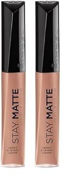 Rimmel London Stay Matte Liquid Lip Color With Full Coverage Kiss-Proof Waterproof Matte Lipstick Formula That Lasts 12 Hours - 860 Trust You, .21Oz : Beauty & Personal Care