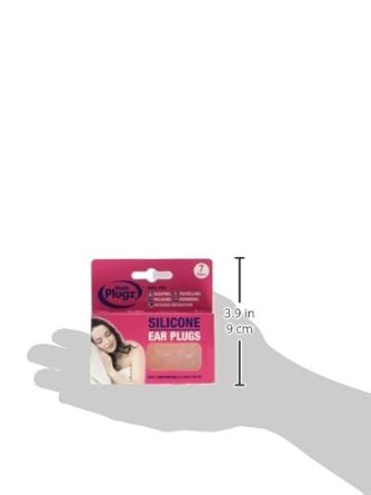 Hush Plugz 3921 Silicone Earplugs (Pack Of 7)