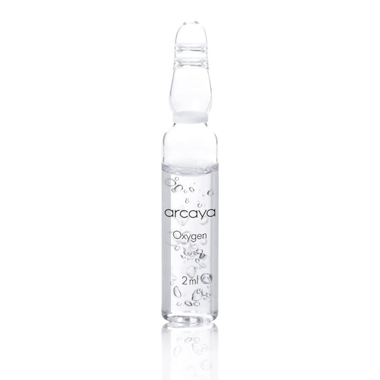 Arcaya Oxygen Booster Ampoule Serum - Promotes Cell Renewal - Vitamin E Antioxidant Serum For Deep Hydration & Fine Line Correction, Vegan & Paraben-Free Formula,5X2Ml