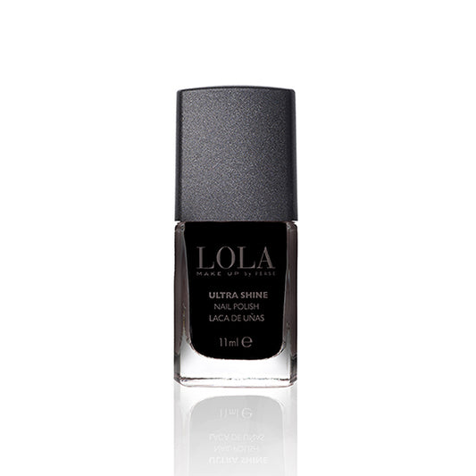 Lola Make Up Nail Polish #10 Free Formula 011 Jet Black