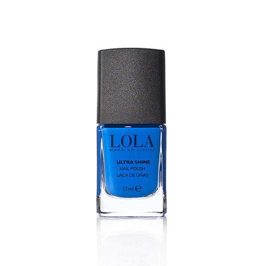 Lola Make Up Nail Polish #10 Free Formula 058 Malibu Blue