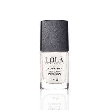 Lola Make Up Nail Polish #10 Free Formula 001 Bright White