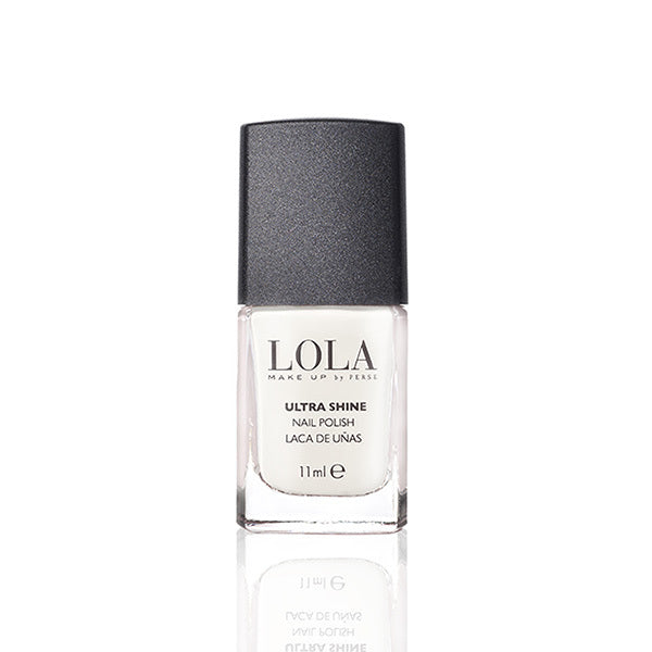Lola Make Up Nail Polish #10 Free Formula 001 Bright White