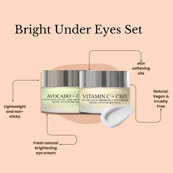 Lbl Avocado Eye Cream + Vitamin C Eye Cream