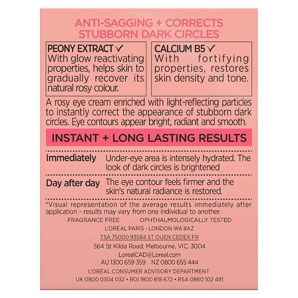 L'Oreal Paris Age Perfect Golden Age Eye Cream 15Ml